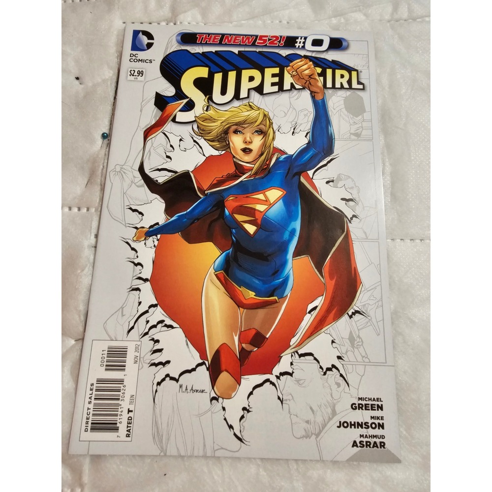 DC Comics Supergirl‎ The New 52 #0 Comic Book November 2012